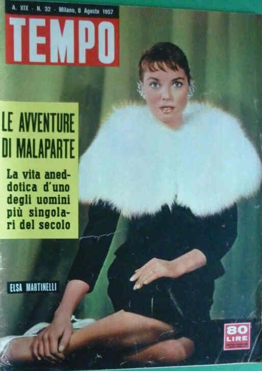 TEMPO magazine side cover Issue 32 8 August 1957