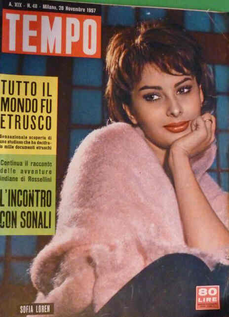 TEMPO magazine side cover Issue 48 28 November 1957