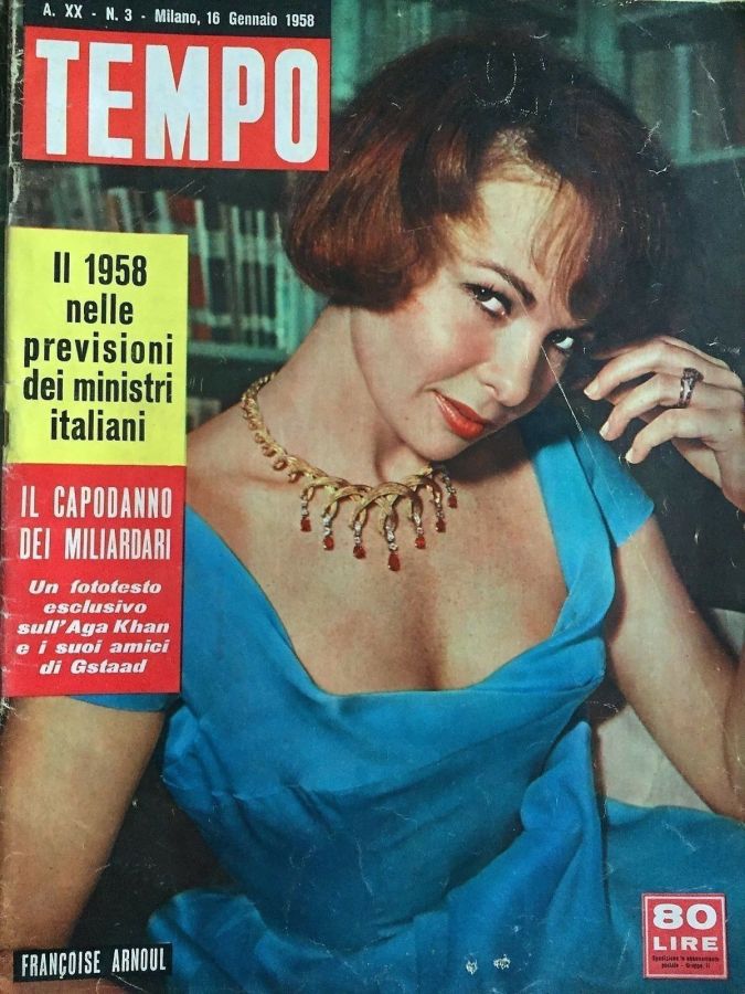 TEMPO magazine side cover Issue 3 16 January 1958