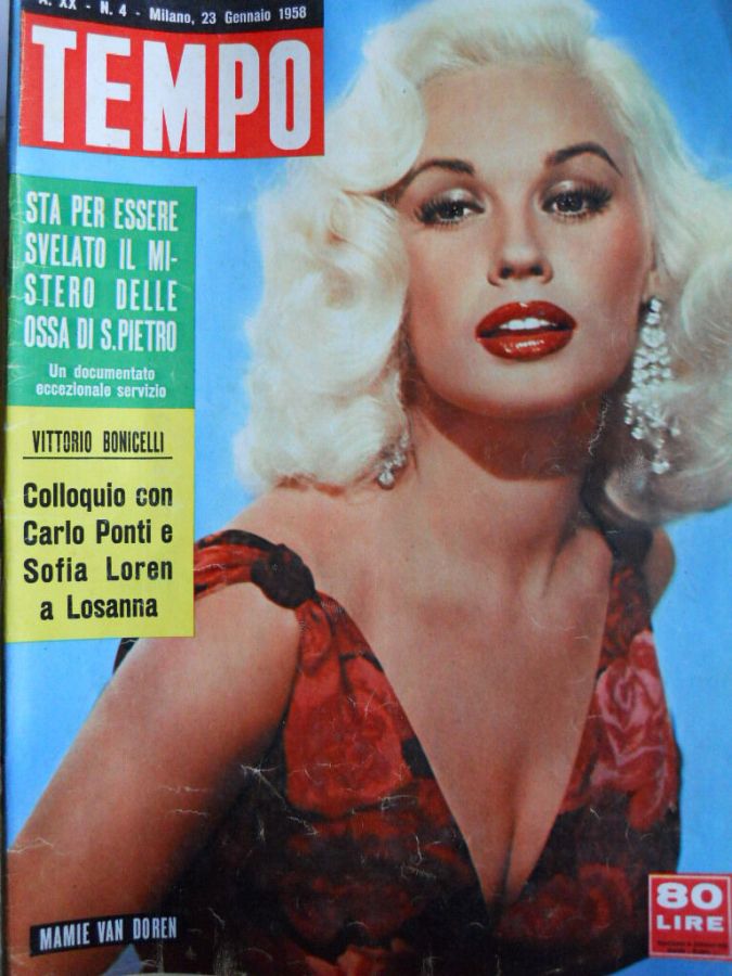 TEMPO magazine side cover Issue 4 23 January 1958