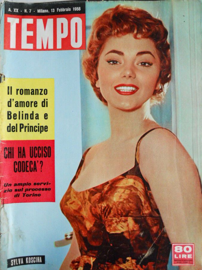 TEMPO magazine side cover Issue 7 13 February 1958