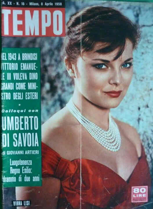 TEMPO magazine side cover Issue 15 8 April 1958