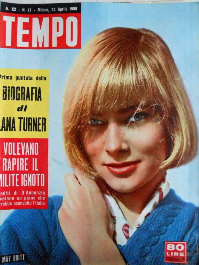 TEMPO magazine side cover Issue 17 22 April 1958