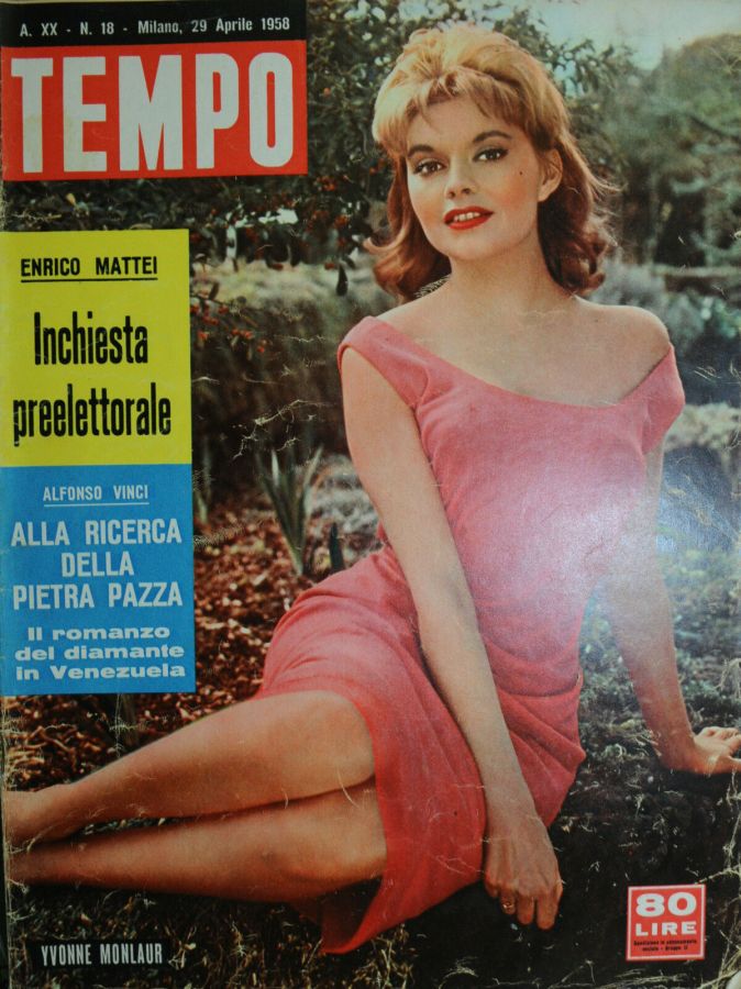 TEMPO magazine side cover Issue 18 29 April 1958