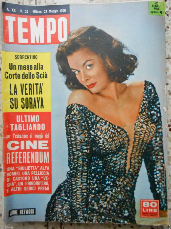 TEMPO magazine side cover Issue 22 27 May 1958