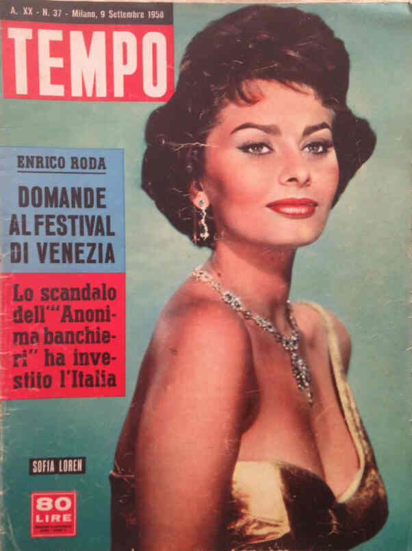 TEMPO magazine side cover Issue 37 9 September 1958
