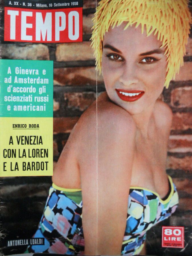 TEMPO magazine side cover Issue 38 16 September 1958