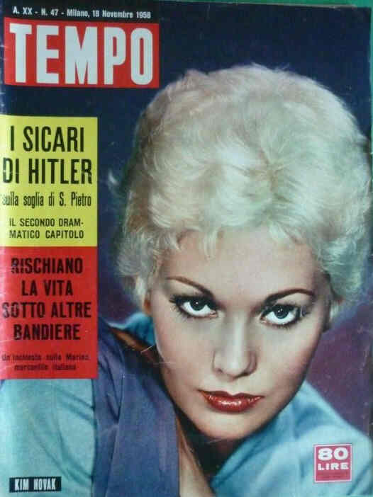 TEMPO magazine side cover Issue 47 18 November 1958