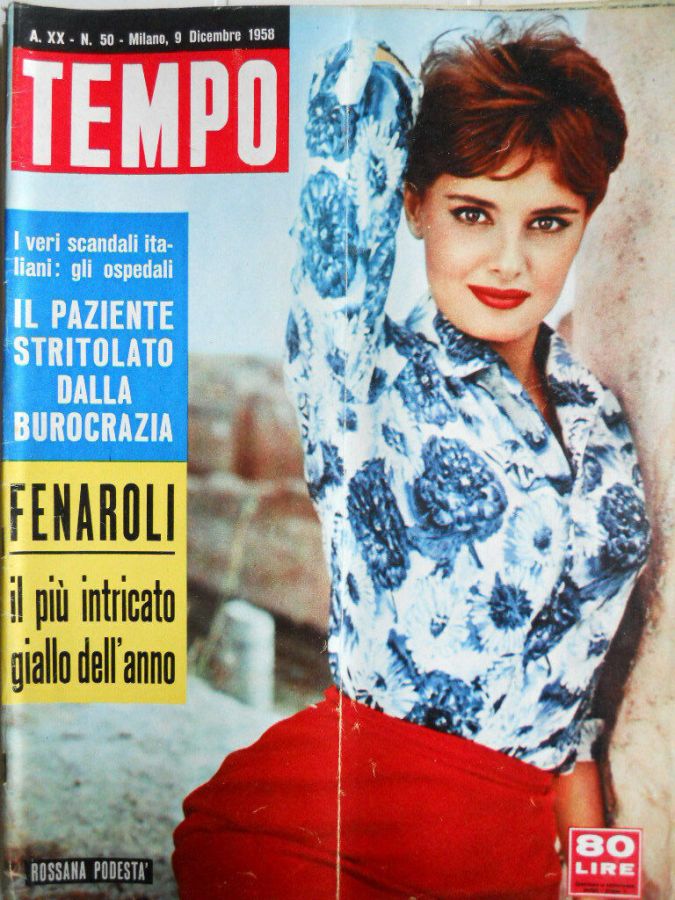 TEMPO magazine side cover Issue 50 9 December 1958