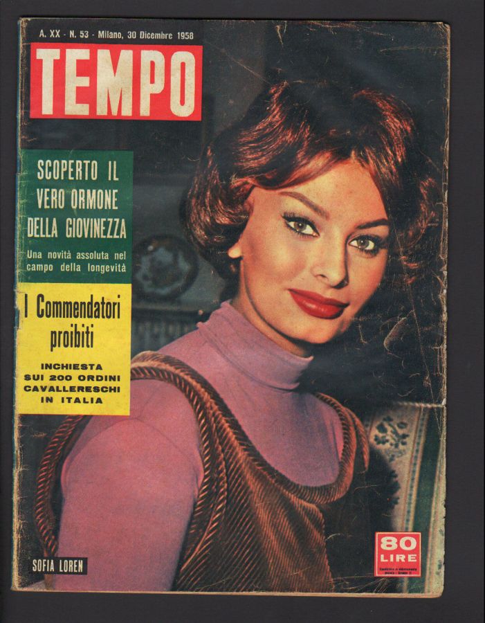 TEMPO magazine side cover Issue 53 30 December 1958