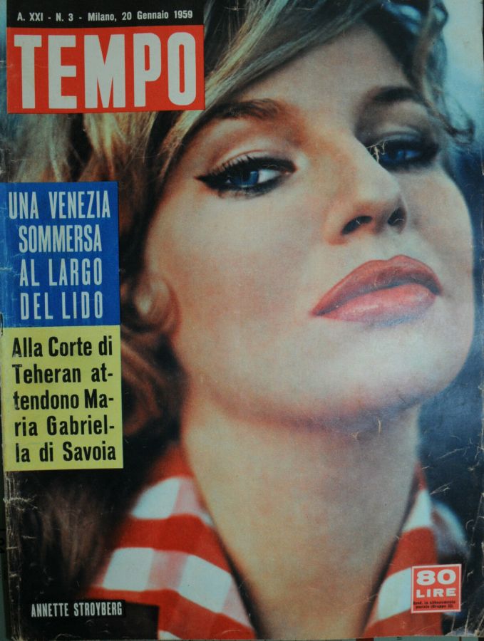 TEMPO magazine side cover Issue 3 20 January 1959