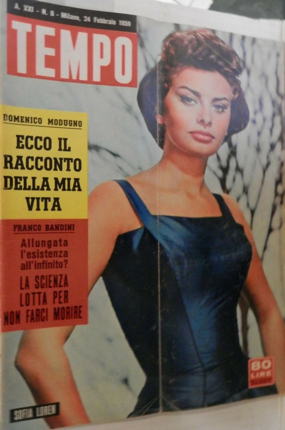 TEMPO magazine side cover Issue 8 24 February 1959