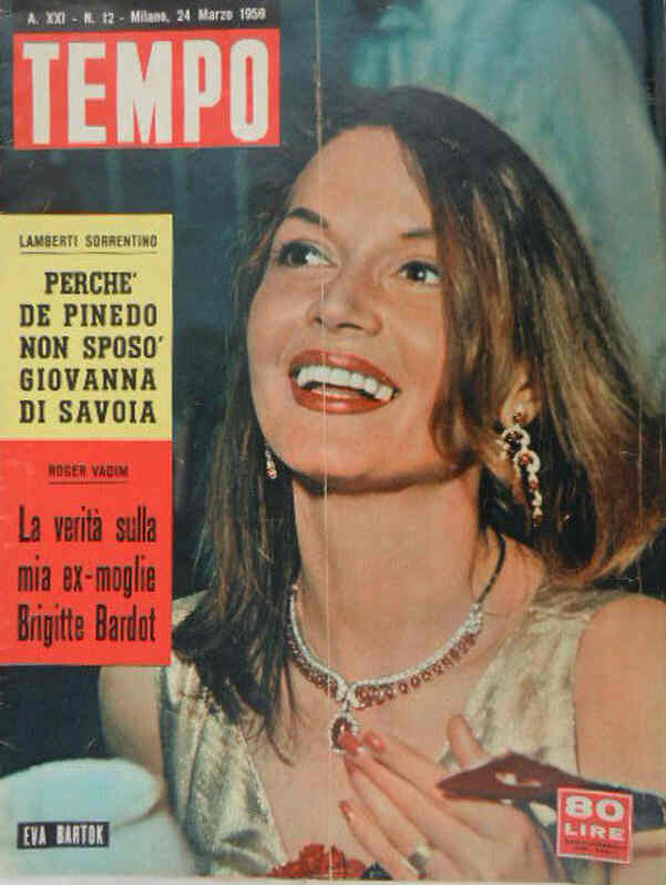 TEMPO magazine side cover Issue 12 24 March 1959
