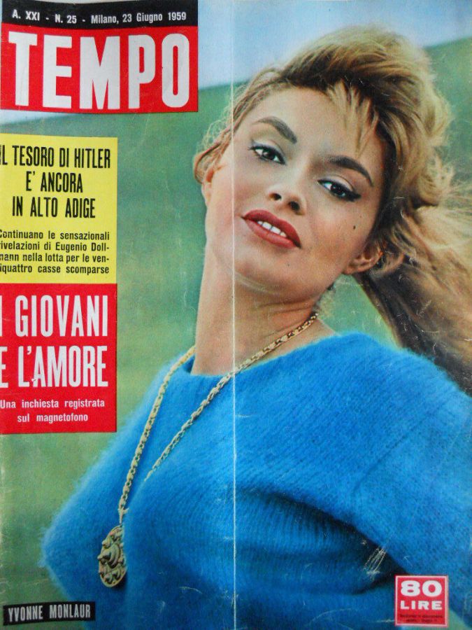 TEMPO magazine side cover Issue 25 23 June 1959