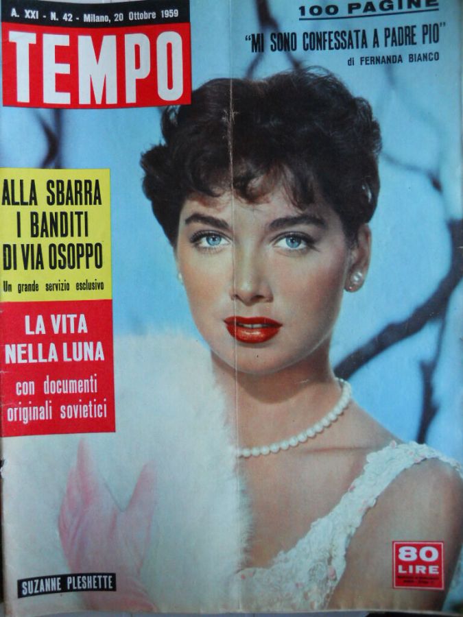 TEMPO magazine side cover Issue 42 20 October 1959