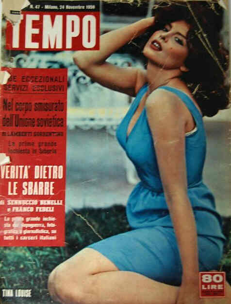 TEMPO magazine side cover Issue 47 24 November 1959