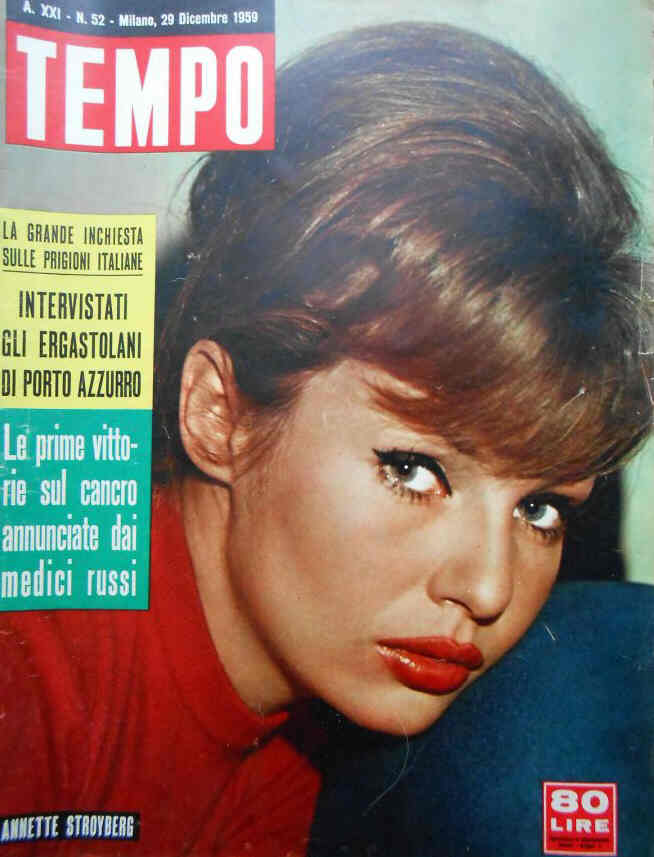 TEMPO magazine side cover Issue 52 29 December 1959