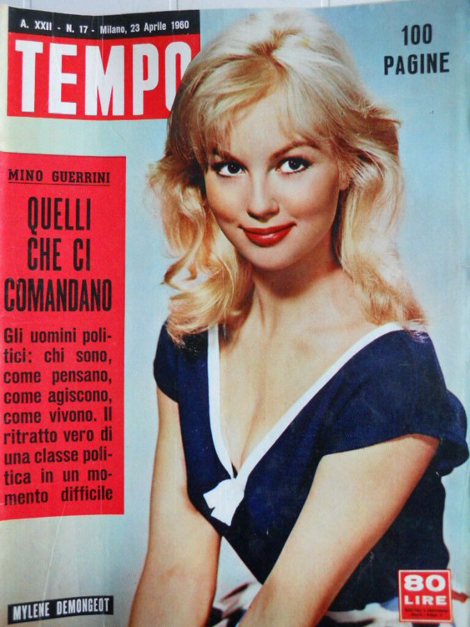 TEMPO magazine side cover Issue 17 23 April 1960