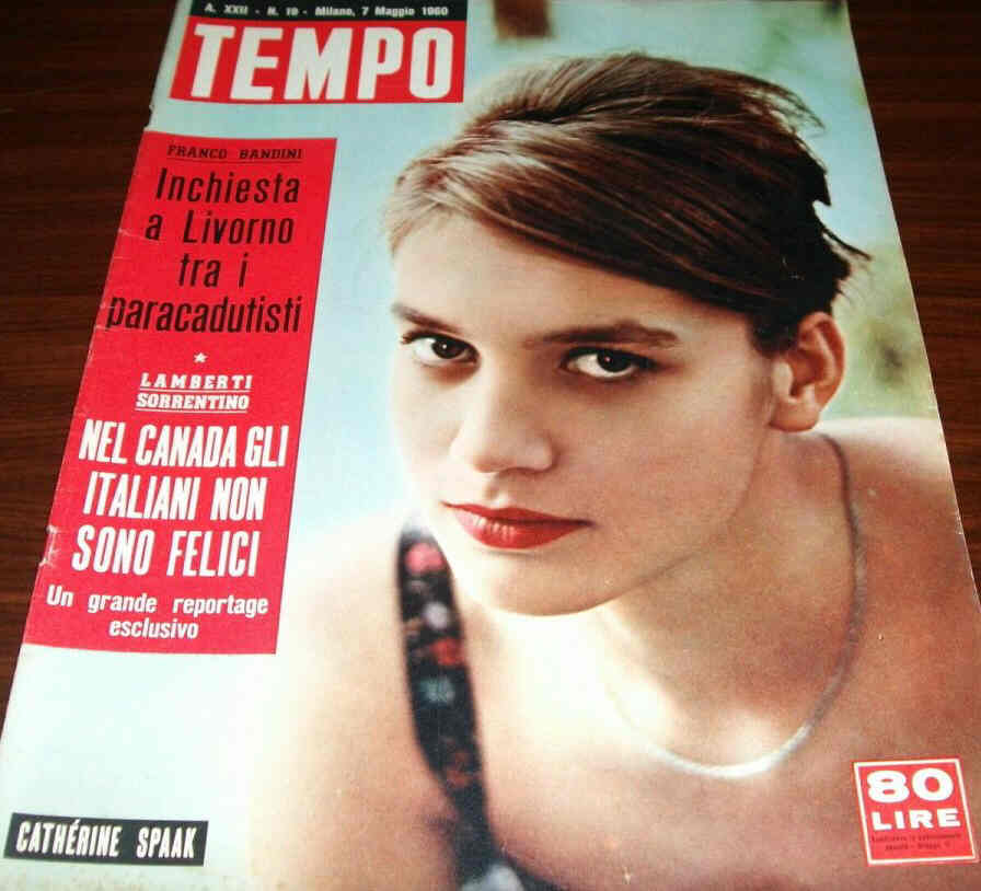 TEMPO magazine side cover Issue 19 7 May 1960