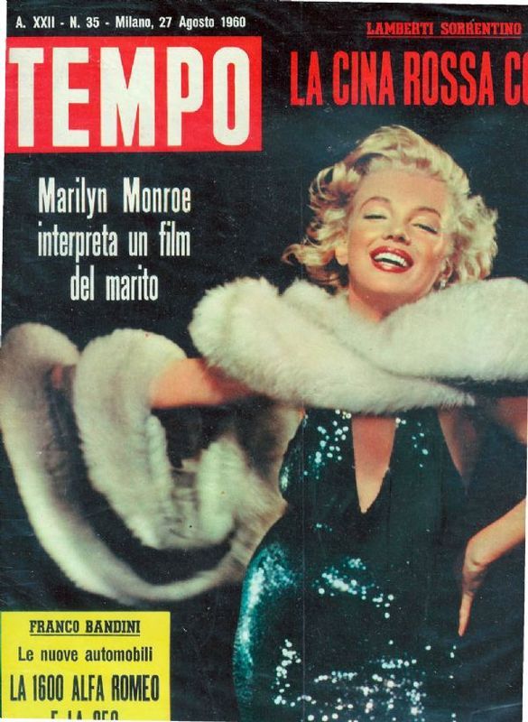 TEMPO magazine side cover Issue 35 27 August 1960