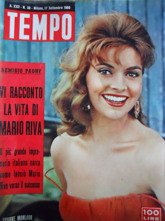 TEMPO magazine side cover Issue 38 17 September 1960