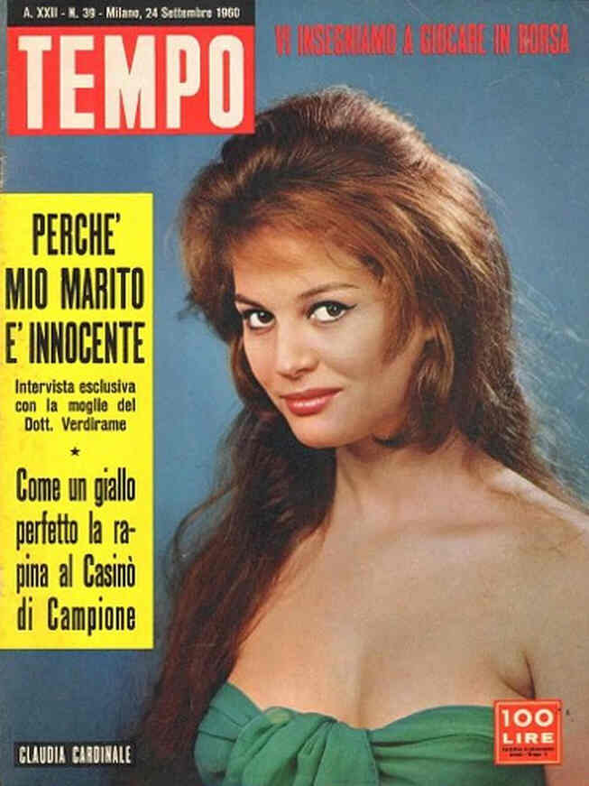 TEMPO magazine side cover Issue 39 24 September 1960