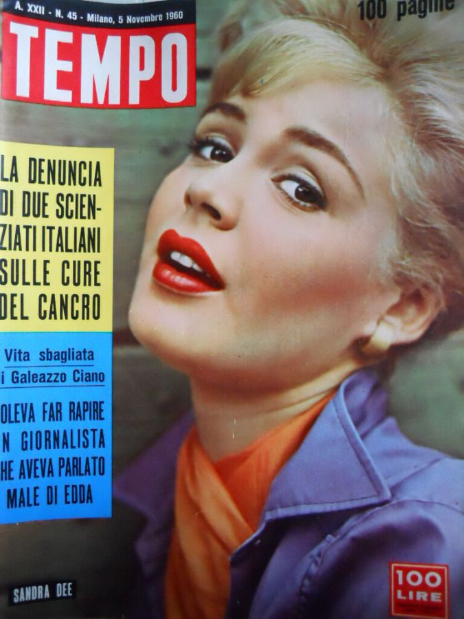 TEMPO magazine side cover Issue 45 5 November 1960