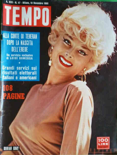 TEMPO magazine side cover Issue 47 19 November 1960