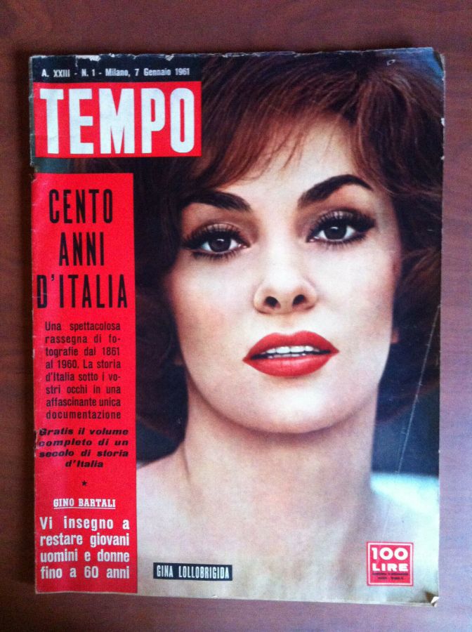 TEMPO magazine side cover Issue 1 7 January 1961