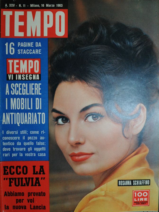 TEMPO magazine side cover Issue 11 16 March 1961