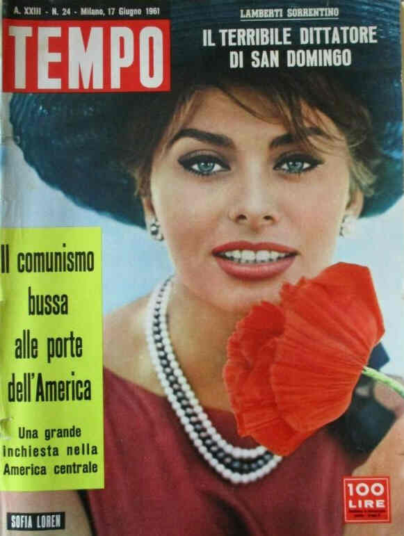 TEMPO magazine side cover Issue 24 17 June 1961