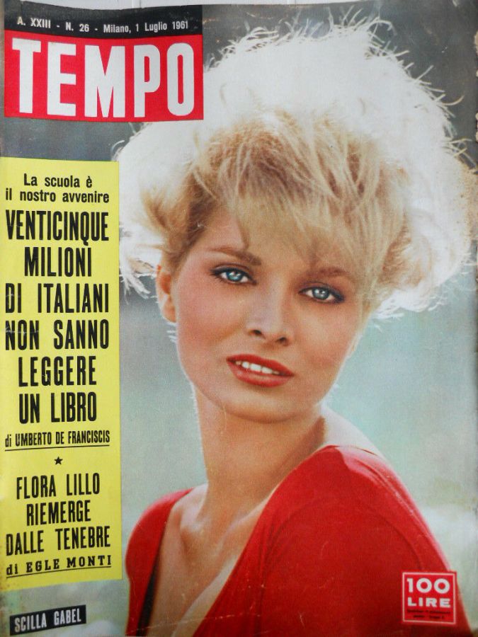 TEMPO magazine side cover Issue 26 1 July 1961