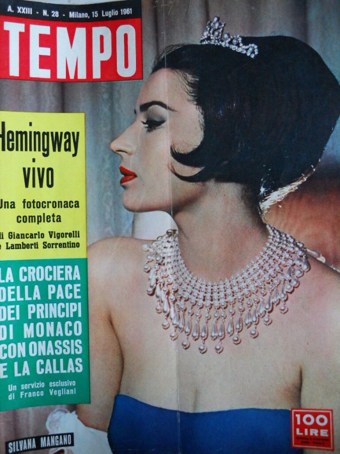 TEMPO magazine side cover Issue 28 15 July 1961