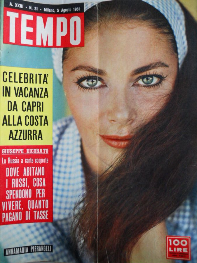 TEMPO magazine side cover Issue 31 5 August 1961
