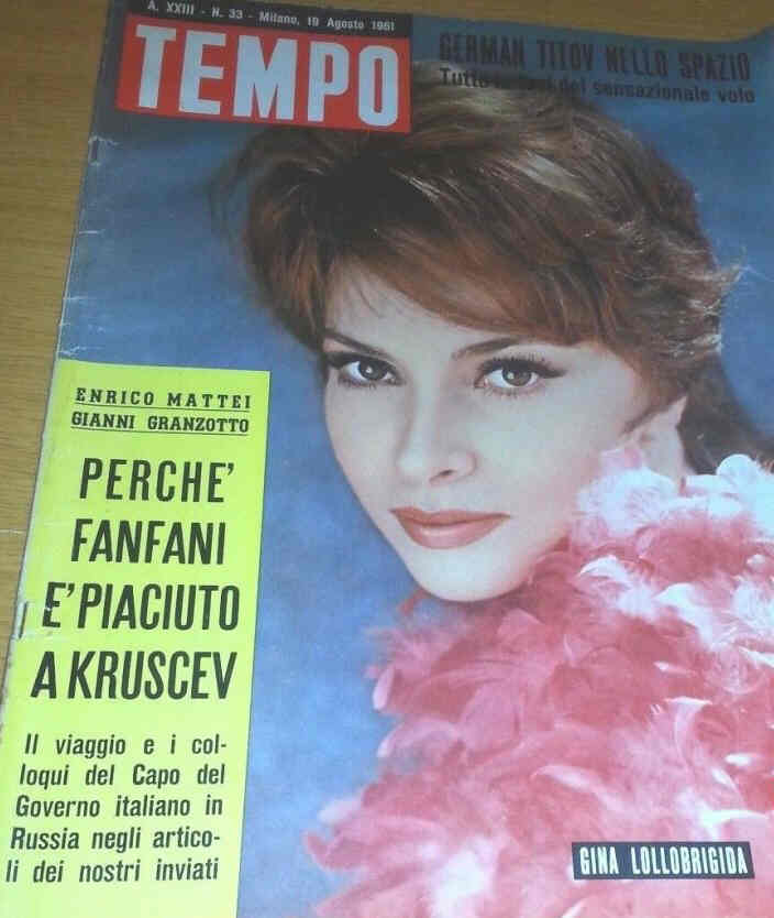 TEMPO magazine side cover Issue 33 19 August 1961