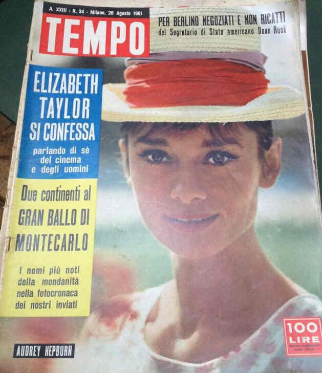 TEMPO magazine side cover Issue 34 26 August 1961