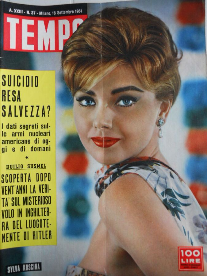 TEMPO magazine side cover Issue 37 16 September 1961