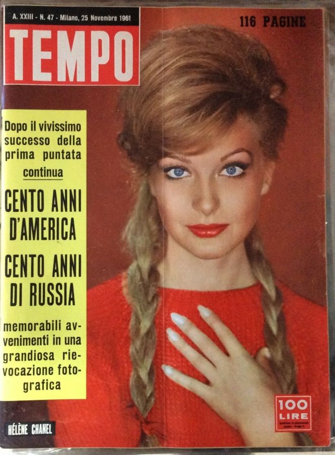 TEMPO magazine side cover Issue 47 25 November 1961