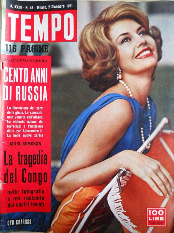 TEMPO magazine side cover Issue 48 2 December 1961