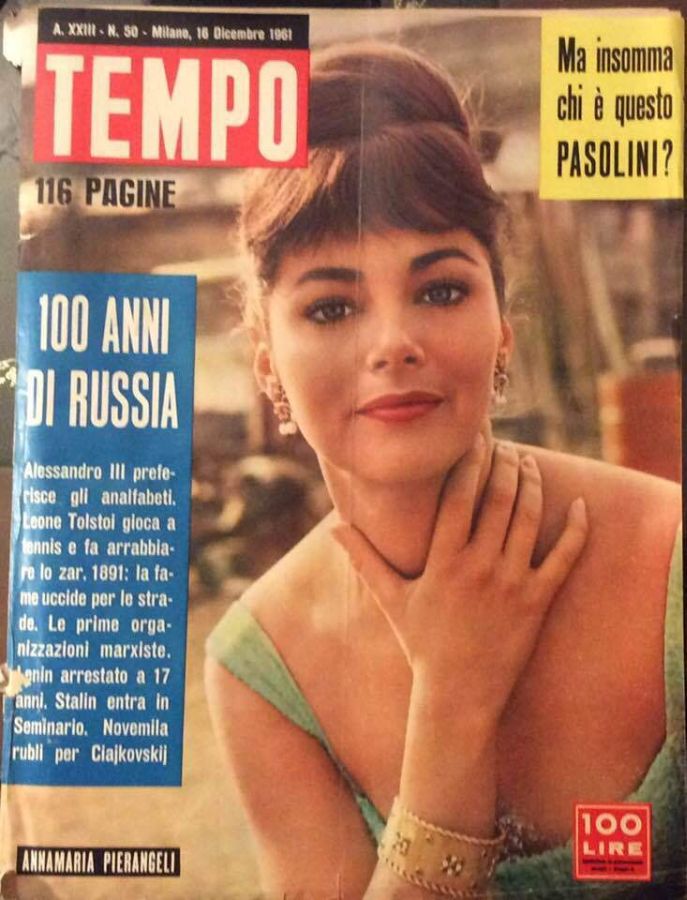 TEMPO magazine side cover Issue 50 16 December 1961