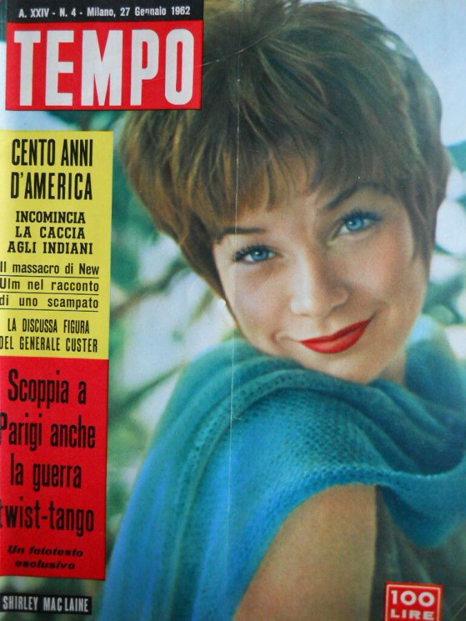 TEMPO magazine side cover Issue 4 27 January 1962