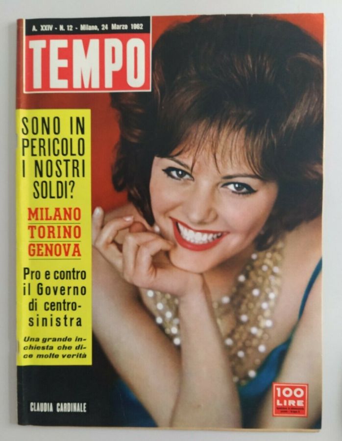 TEMPO magazine side cover Issue 12 24 March 1962