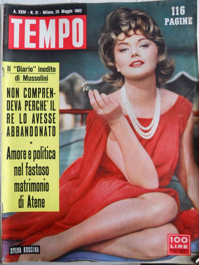 TEMPO magazine side cover Issue 21 26 May 1962
