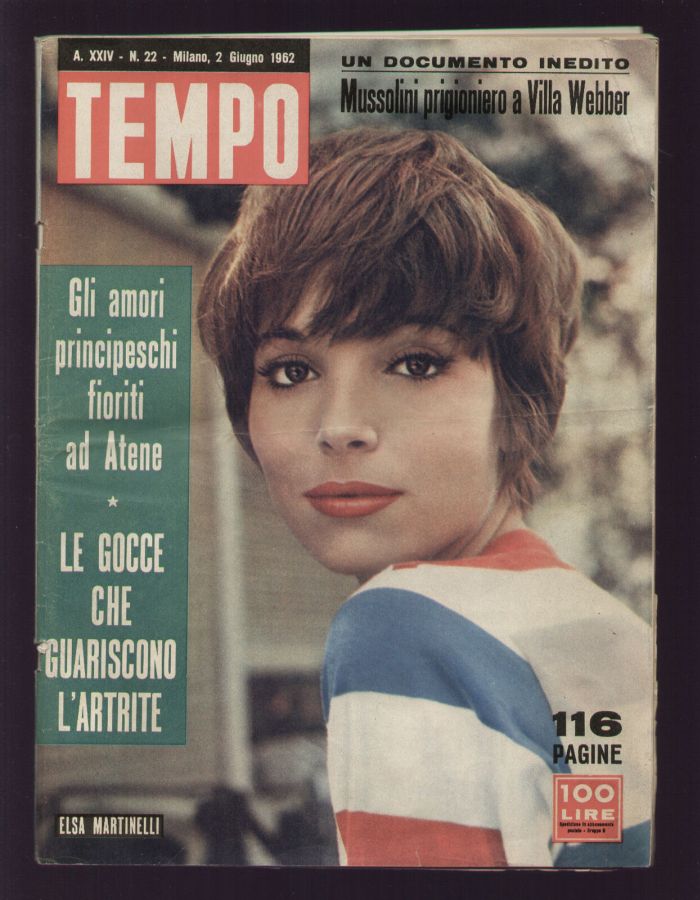 TEMPO magazine side cover Issue 22 2 June 1962