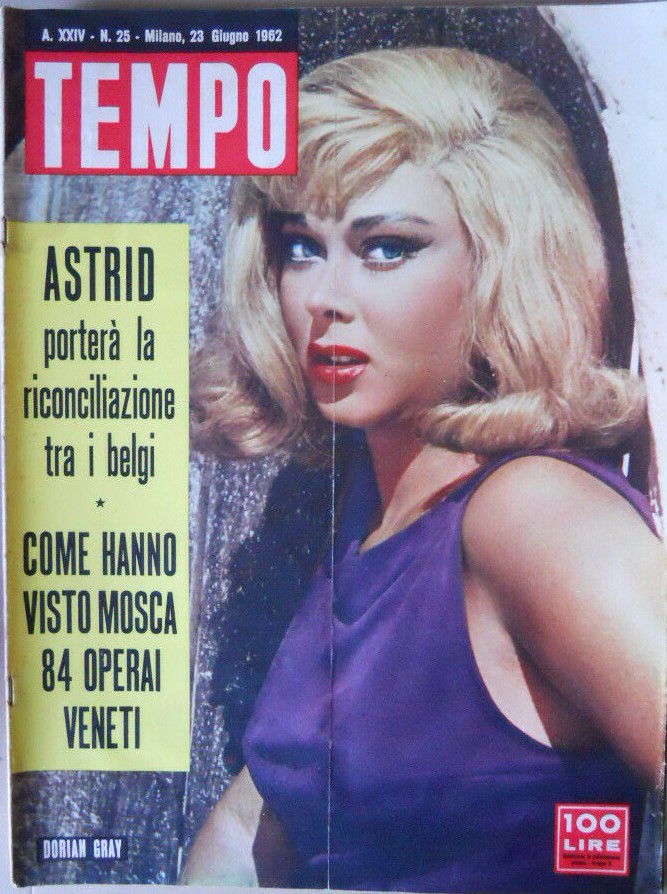 TEMPO magazine side cover Issue 25 23 June 1962