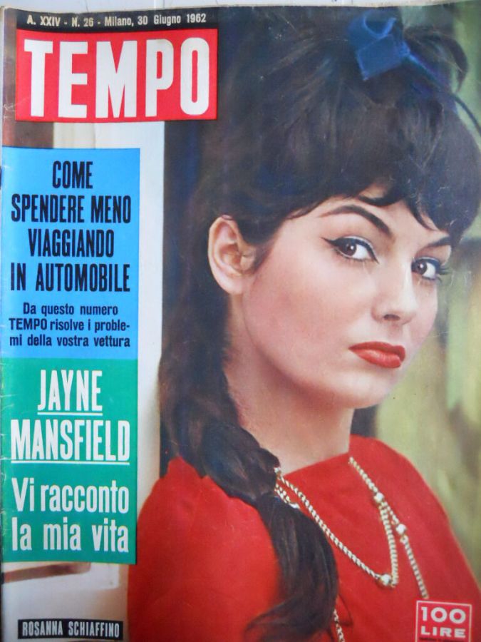 TEMPO magazine side cover Issue 26 30 June 1962