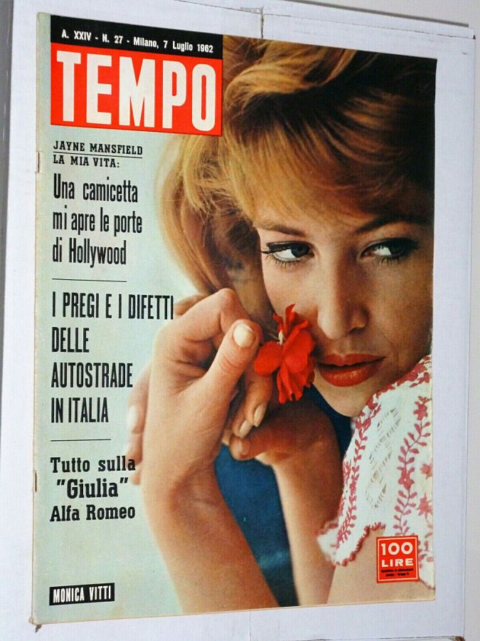 TEMPO magazine side cover Issue 27 7 July 1962