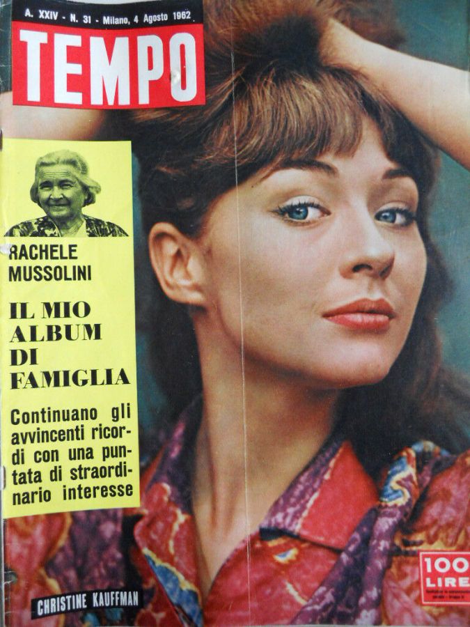 TEMPO magazine side cover Issue 31 4 August 1962