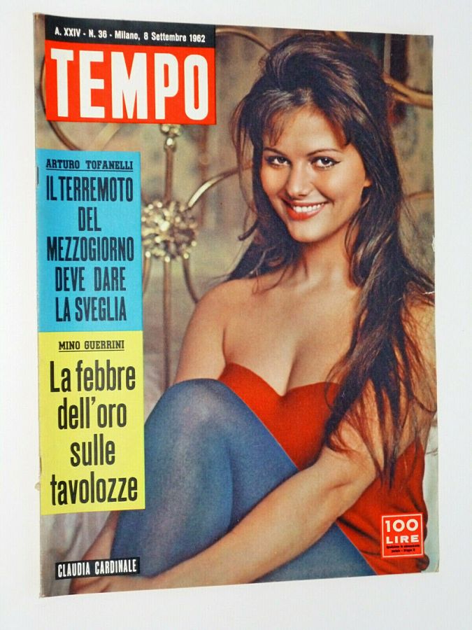 TEMPO magazine side cover Issue 36 8 September 1962