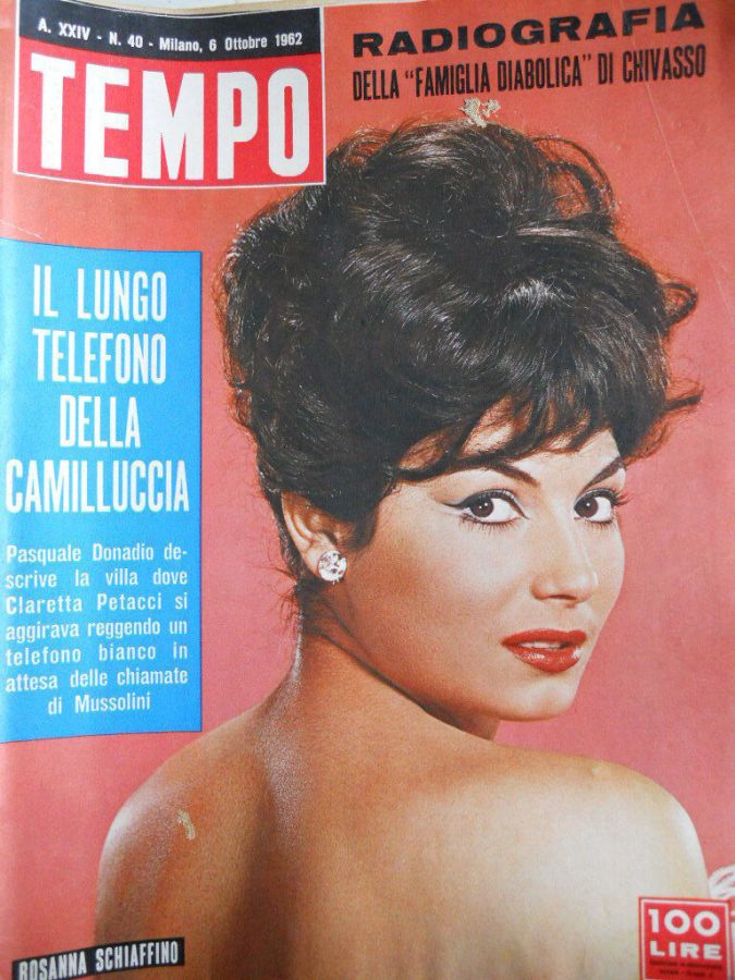 TEMPO magazine side cover Issue 40 6 October 1962